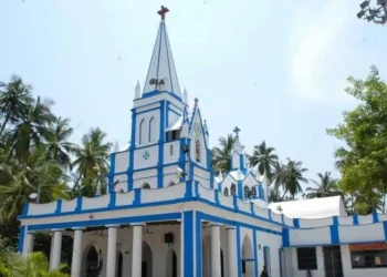 Our Lady of Lourdes Shrine, Villianur, Pondicherry, India