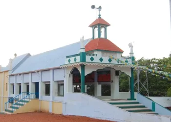 Athisaya Manal Matha Shrine, Sokkan Kudieruppu, Sathankulam, Tuticorin, Tamilnadu, India