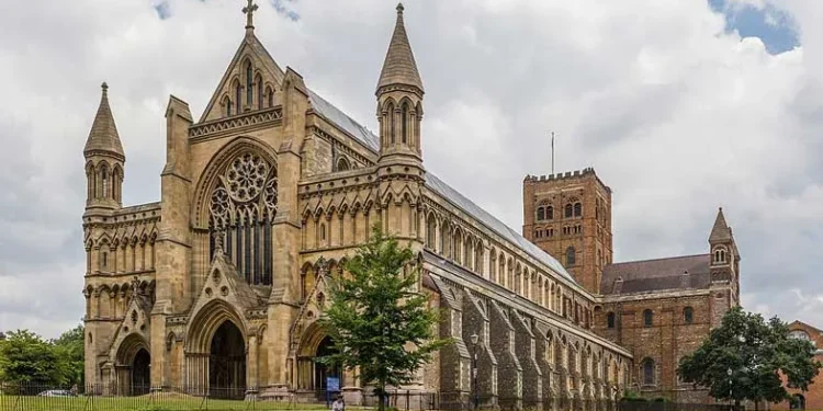 St Albans Cathedral, Hertfordshire, England