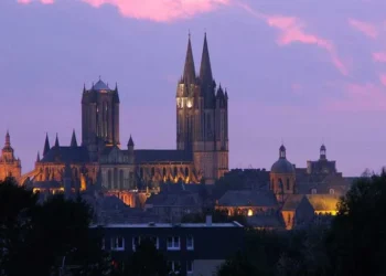Coutances Cathedral, Normandy, France