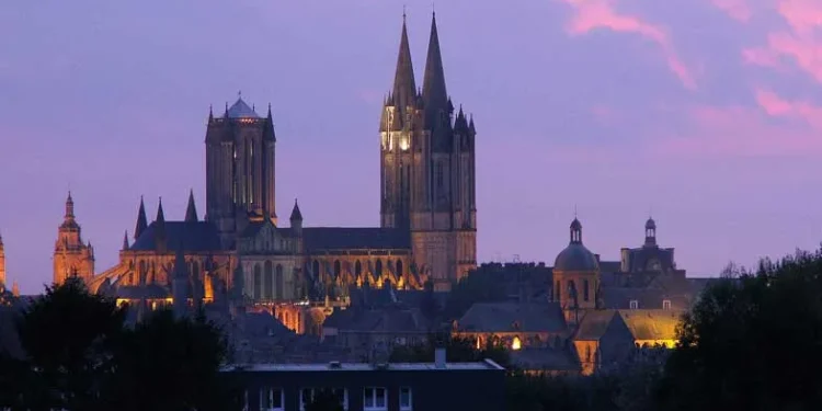 Coutances Cathedral, Normandy, France