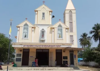 Our Lady Of Chindhaaththirai Shrine, Erukkur, Tamilnadu, India