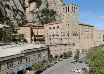 Santa Maria de Montserrat Abbey, Catalonia, Spain