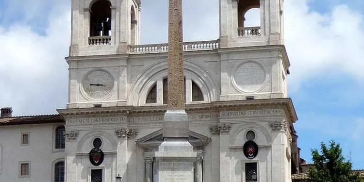 Trinità dei Monti, Rome, Italy
