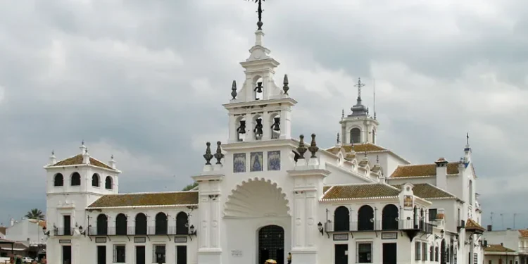 Sanctuary of Our Lady of Rocío, Almonte, Province of Huelva, Andalusia, Spain
