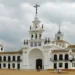 Sanctuary of Our Lady of Rocío, Almonte, Province of Huelva, Andalusia, Spain