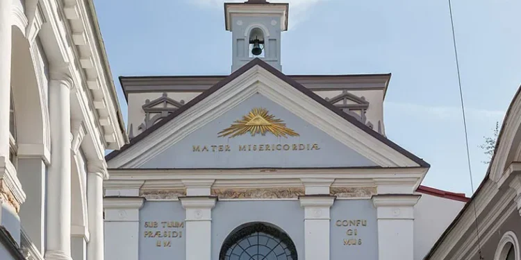 The Chapel of Our Lady of the Gate of Dawn, Vilnius, Lithuania