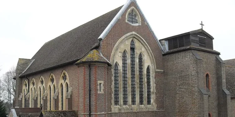 Our Lady of England Catholic Church, Storrington, West Sussex, United Kingdom