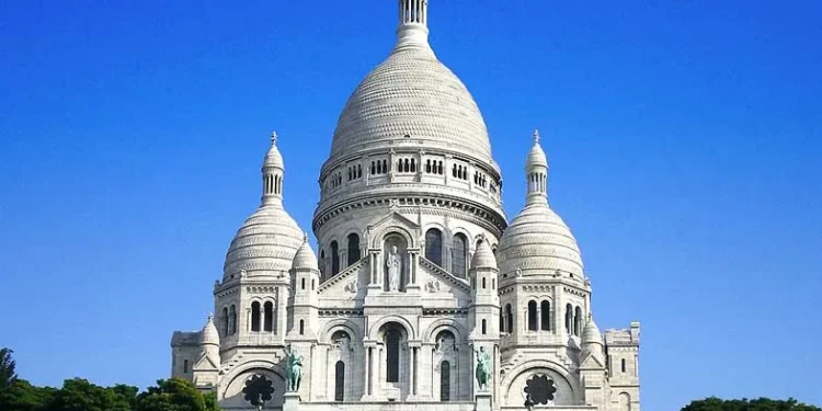 The Basilica of the Sacred Heart of Paris, France