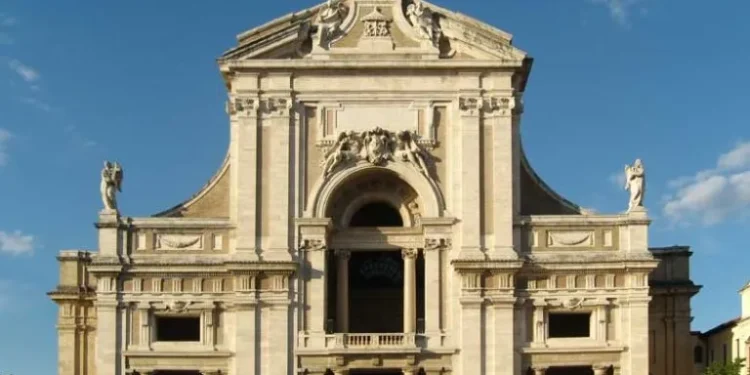 Basilica of Saint Mary of the Angels, Porziuncola (Assisi), Italy