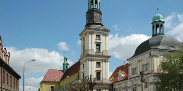 Sanctuary of St. Jadwiga, Trzebnica, North of Wrocław, in Silesia, Poland