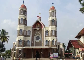 St. George Syro-Malabar Catholic Basilica, Angamaly, Kerala, India