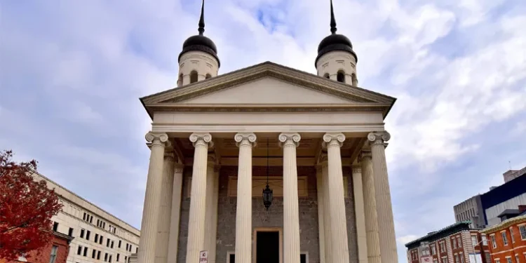 The Baltimore Basilica, Baltimore Maryland, United States
