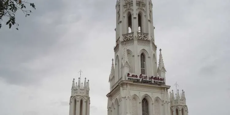 Basilica of the Holy Redeemer, Trichy, Tamilnadu, India