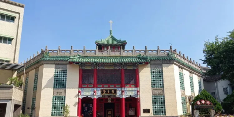 Our Lady Queen of China Catholic Cathedral, Tainan, Taiwan, China