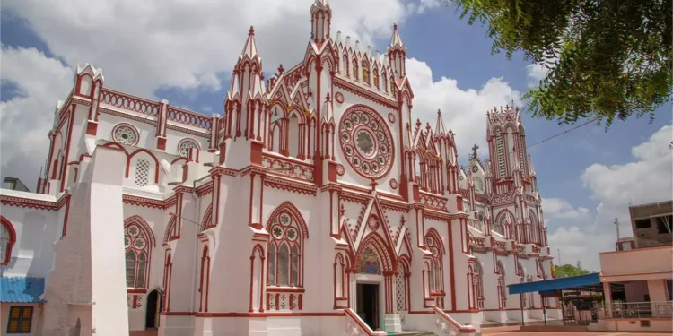 Sacred Heart Shrine, Idaikattur, Sivagangai,Tamil Nadu, India