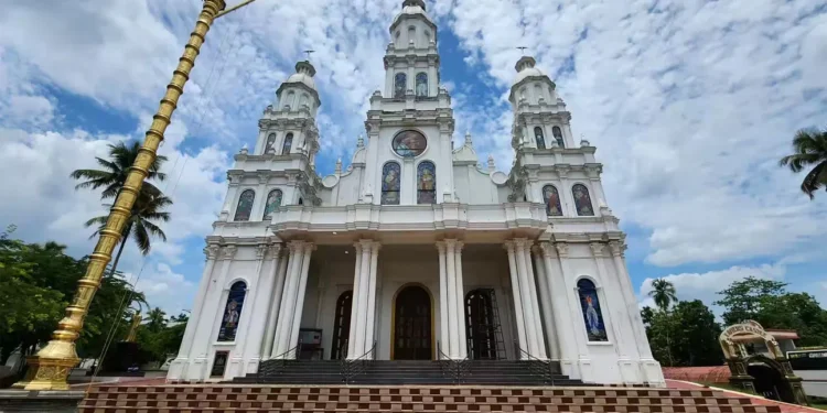 St. Francis Xavier’s Church, Sampaloor, Thrissur, Kerala, India