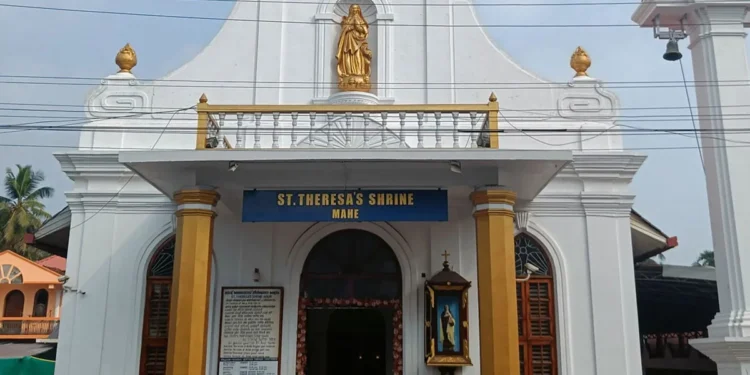 St. Teresa’s Shrine Mahé, Puducherry, India