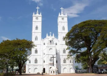 Basilica of Our Lady of Ransom, Vallarpadam, Kochi, Kerala, India