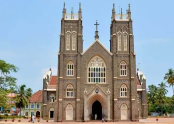 St. Andrew’s Basilica Arthunkal, Alleppey, Kerala, India