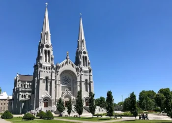 Basilica of Sainte Anne de Beaupre, Quebec, Canada