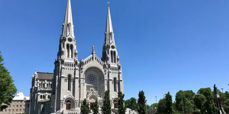 Basilica of Sainte Anne de Beaupre, Quebec, Canada