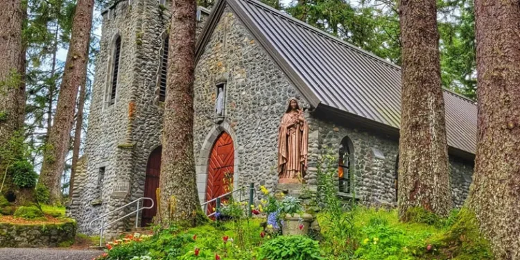 National Shrine of Therese , Juneau, Alaska.