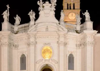 The Basilica of the Holy Cross in Jerusalem, Italy