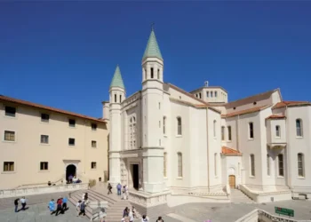 Basilica of Santa Rita da Cascia, Italy with Video