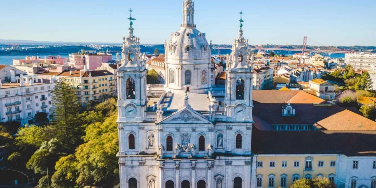 Estrela Basilica, Lisbon, Portugal